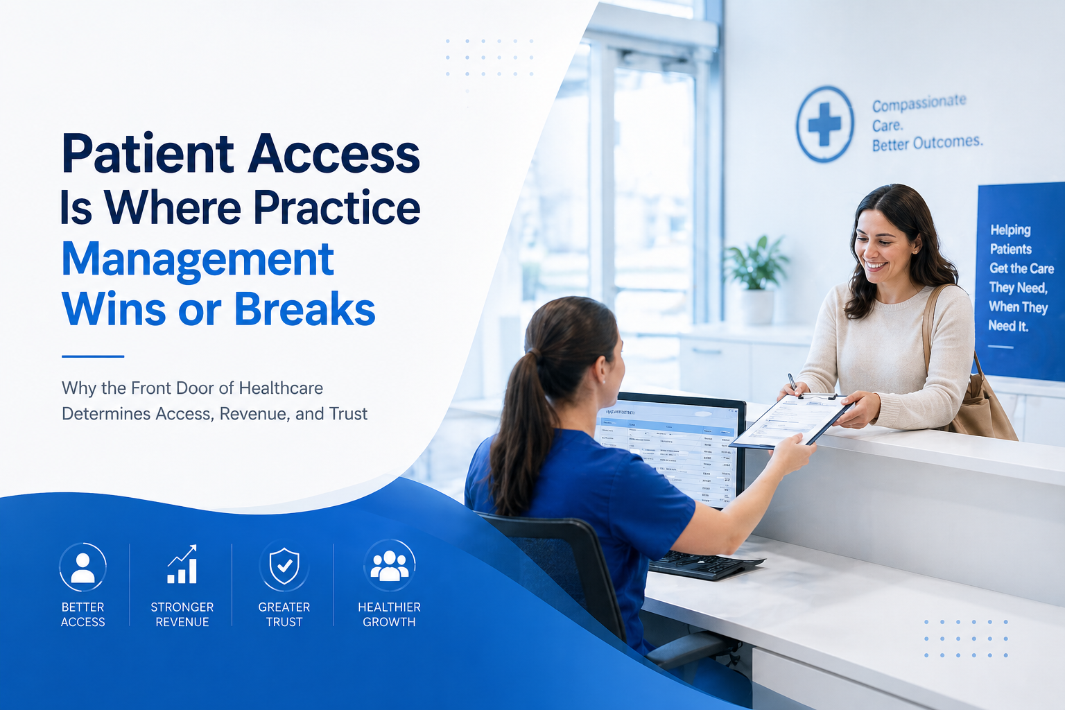 Patient access practice management cover